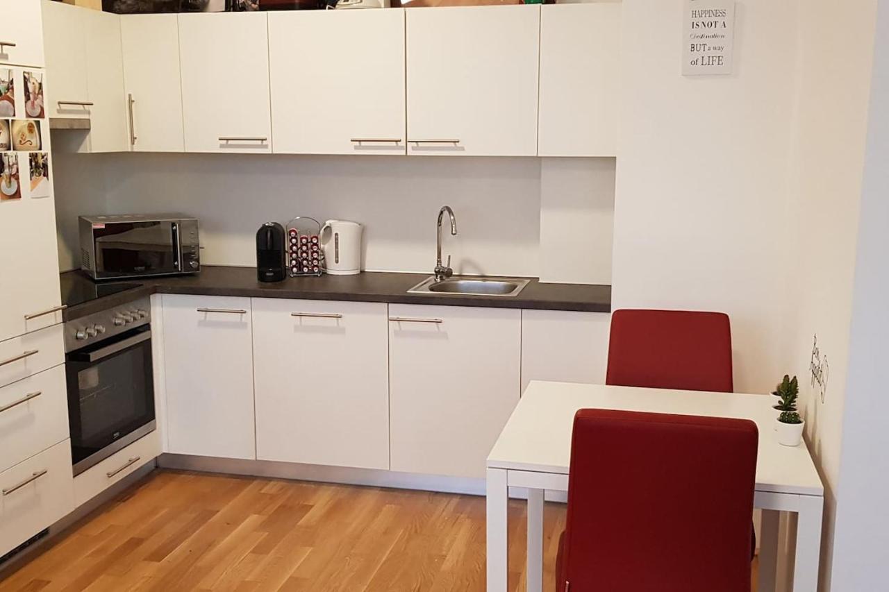 Trendy Danube Apartment - Close To Un Wien Exteriör bild